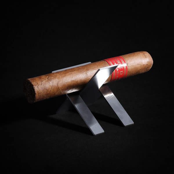 Customized Black Card Society Cigar Stand-Silver