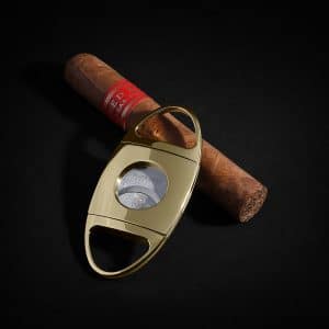 Double-Edge Cigar Guillotine-Polished Gold