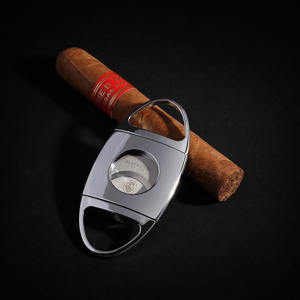 Double-Edge Cigar Guillotine-Polished Silver