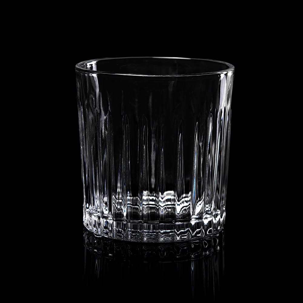 Ribbed Double Old Fashioned Glass