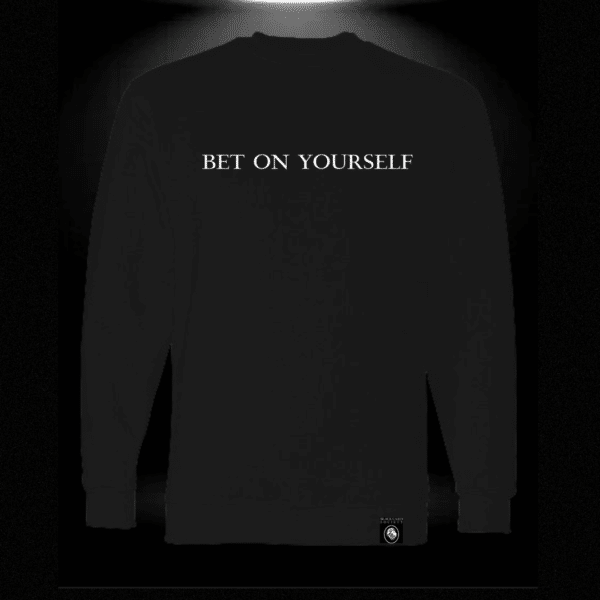 Bet On Yourself Crewneck - Black