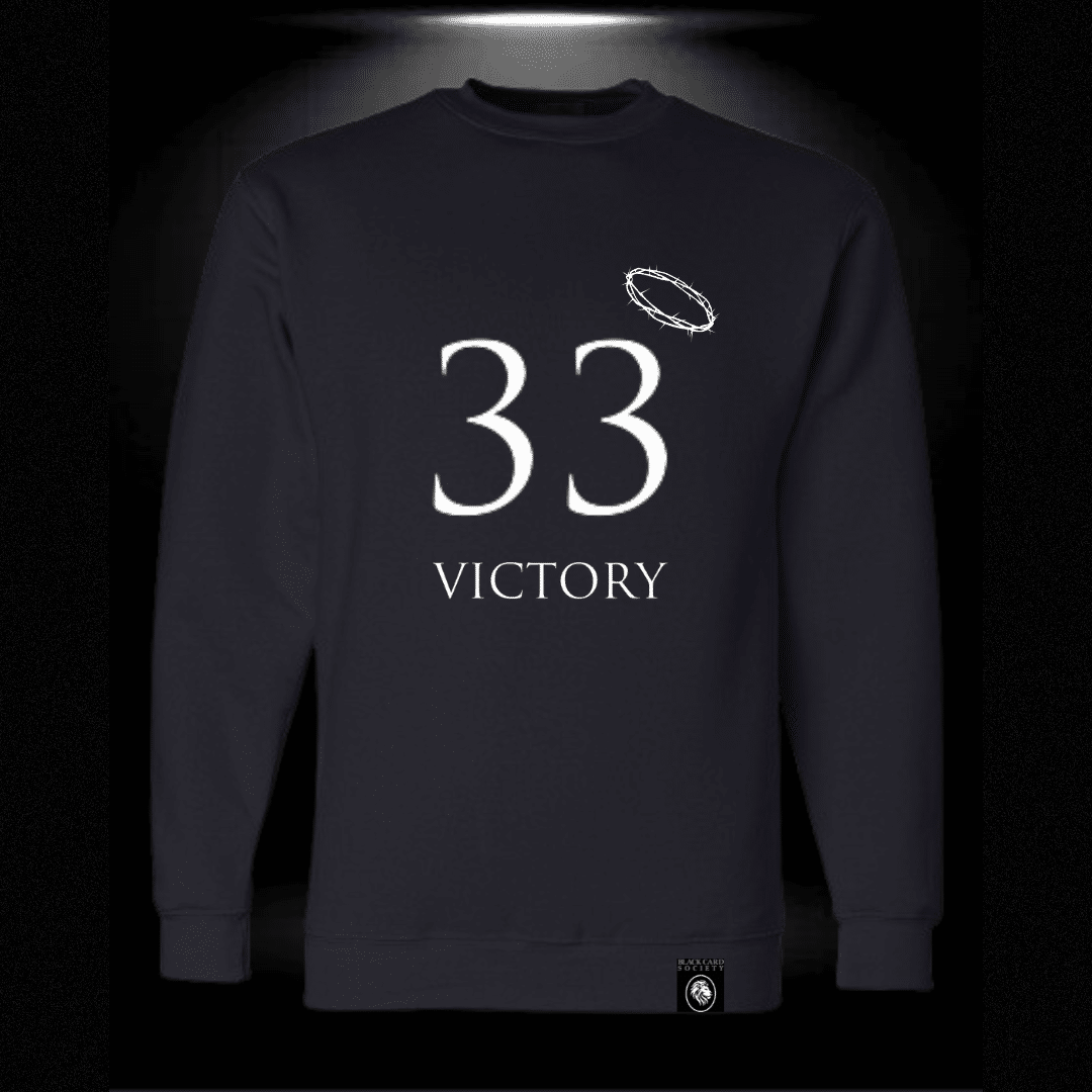 Victory Crewneck - Navy Blue